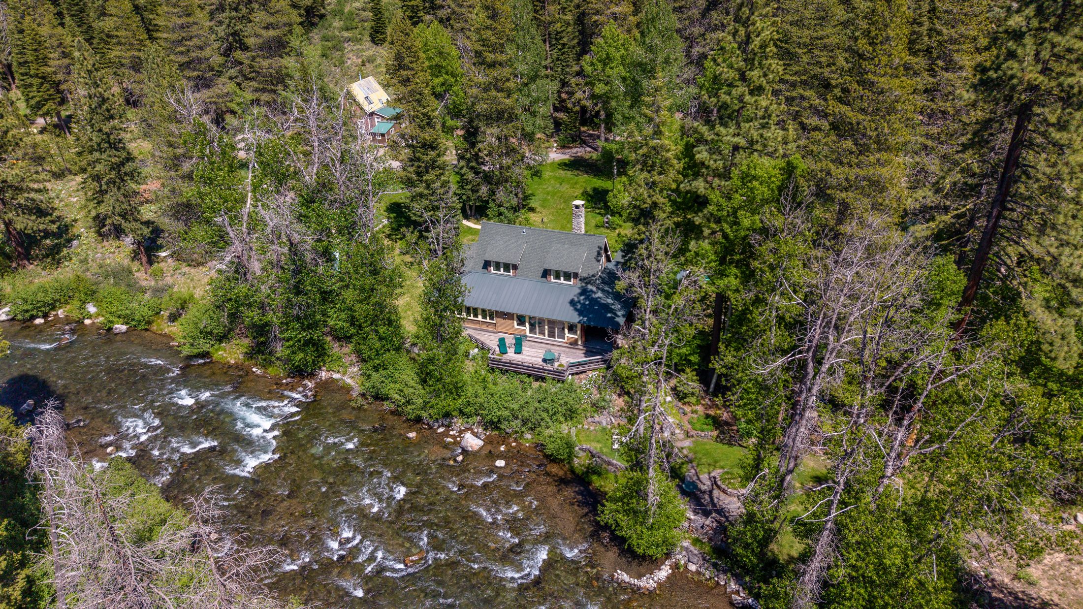 Truckee River corridor from above